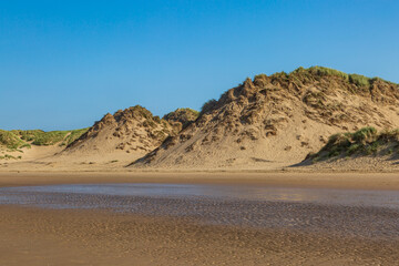 Fototapeta na wymiar Formby Sand Dunes