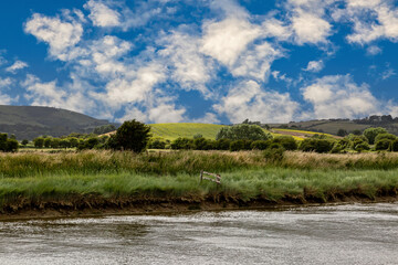 A Rural Sussex View, with the River Ouse in the Foreground © lemanieh