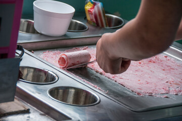 Thai ice cream - Asian style frozen dessert