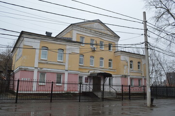 Russia, Yaroslavl, stone house, houses in the city