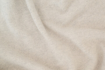 Close up of a cashmere texture - slow fashion concept - sustainable fashion background - 406495393
