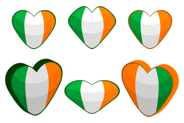 Illustration on theme Irish holiday St Patrick day