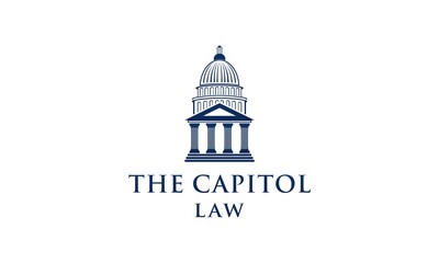 modern the capitol logo design