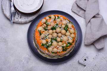 Festive laired salad Mushroom Glade