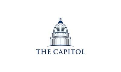 modern the capitol logo design