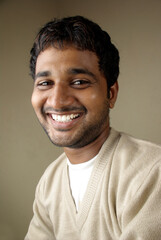 Obraz premium Portrait of an Indian young man