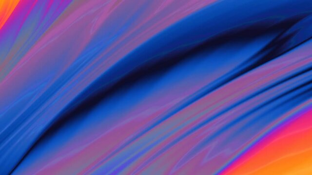 Colourful and abstract pattern moving fluid in psychedelic, trippy and hypnotic waves good for backgrounds for computer graphics, djs, live, concerts, night clubs