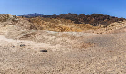 Zabriskie Point Desert Views, Death Valley National Park, California
