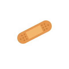 bandage plester medical vector icon illustration design template