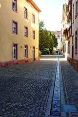 Freiburg im Breisgau mit Freiburger Bächle