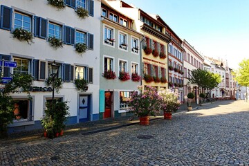 Freiburg im Breisgau Altstadthäuser in der Gerberau