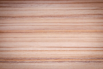 Naklejka premium light brown linear wood horizontal background as texture