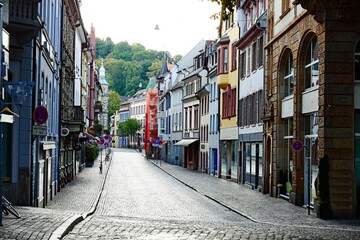 Fototapeta premium Freiburg im Breisbau Gerberau in der Altstadt