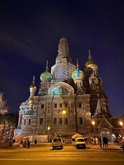 Obraz premium church of the savior on spilled blood