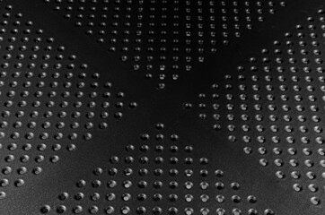 metal horizontal background as texture