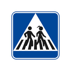Pedestrian crossing symbol