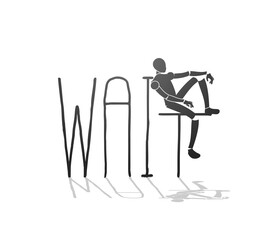 Original wait message