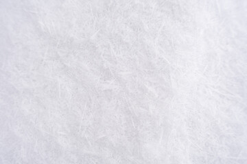 Fototapeta na wymiar Closeup einer Schneedecke