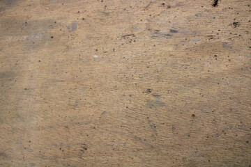 Background of worn plywood or ocume. Work bench used during welding