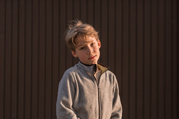 portrait garçon dix ans