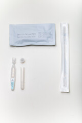 SARS-CoV-2 Ag quick antibodies test kit. Nasopharyngeal swab test