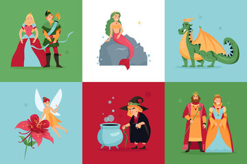 Fairy Tale Characters Design Concept