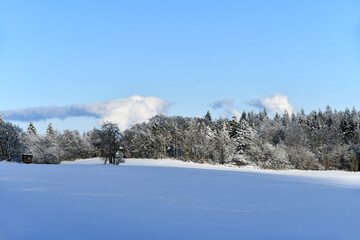 schöne Winterlandschaft