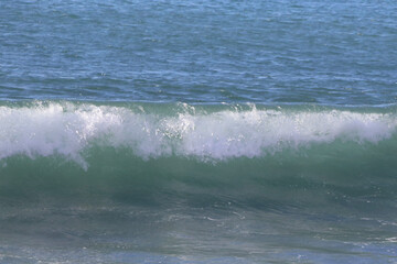 Fototapeta premium waves on the beach