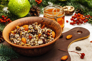 Traditional Christmas dish Kutya