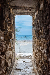 window in the sea