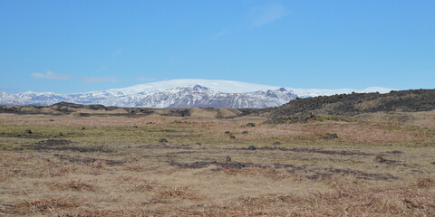 Vík í Mýrdal, Iceland; Apr. 14, 2017. Photographs of an 11-day 4x4 trip through Iceland. Day 3. From Vík í Mýrdal to Höfn.