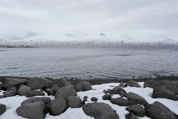 Djúpivogur, Iceland; Apr. 14, 2017. Photographs of an 11-day 4x4 trip through Iceland. Day 4. From Höfn to Reyðarfjörður. Nykurhylsfoss (Sveinsstekksfoss)