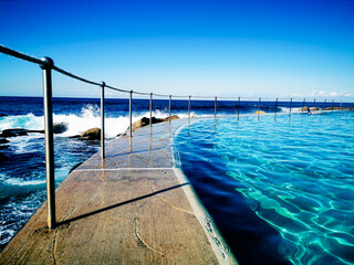pool in the ocean