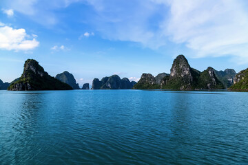 Naklejka premium Ha Long Bay landscape, Vietnam