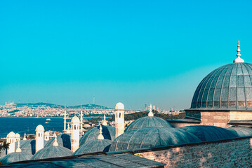 Obraz premium Istanbul Suleymaniye Mosque, Turkey