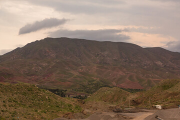 イランの山岳地帯