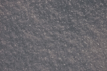 snow. in the photo, snow close-up, top view