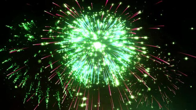 Fireworks Stock Footage Video Loops Newyear Backgrounds Download Wedding Calm Spiritual Texture Tropical Shine Fuegos Dj - 4K Moving Motion Background Animation Abstract VJ Visual