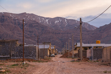 イラン　シーラーズ近郊の村
