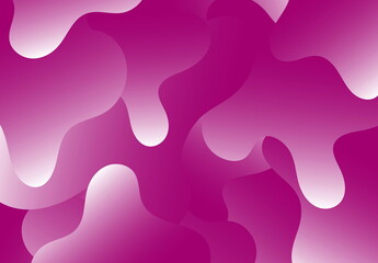 Abstract soft gradient pink liquid shape background