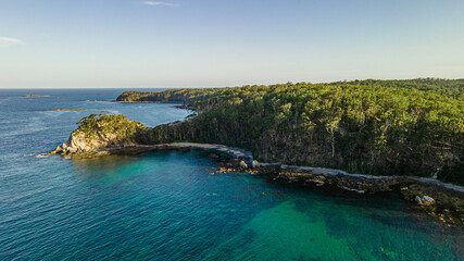Sunday peninsula sunset at the beach