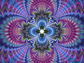 Fractal art to show the beauty of mathematics