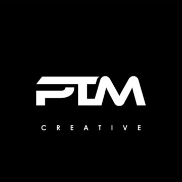 PTM Letter Initial Logo Design Template Vector Illustration