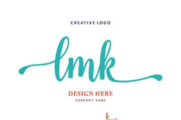 LMK lettering logo is simple, easy to understand and authoritative