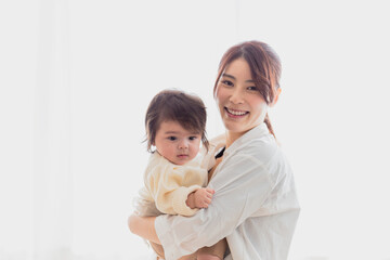 赤ちゃんと母親