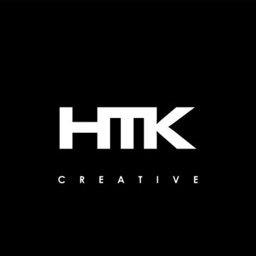 HTK Letter Initial Logo Design Template Vector Illustration