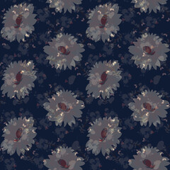 abstract digital flower design pattern on     backgorund1ok