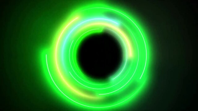 Smooth Neon Rings Retro Backgrounds Edits Vfx Wallpaper Effects Zoom Videos Best Illuminated Tricks Ultraviolet Loop Hq - 4K Moving Motion Background Animation Abstract VJ Visual