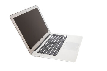Laptop isolated on white background