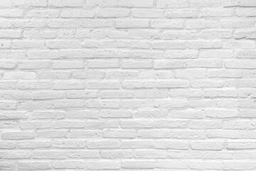 Background of white brick wall,copy space for text